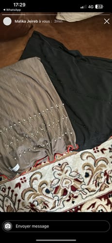 Customer photo review of smoky taupe ligne rouge