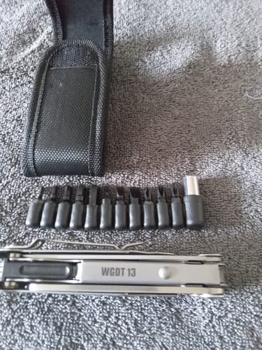 Customer photo review of Bit holder and bit set for TerraTAC™ X14