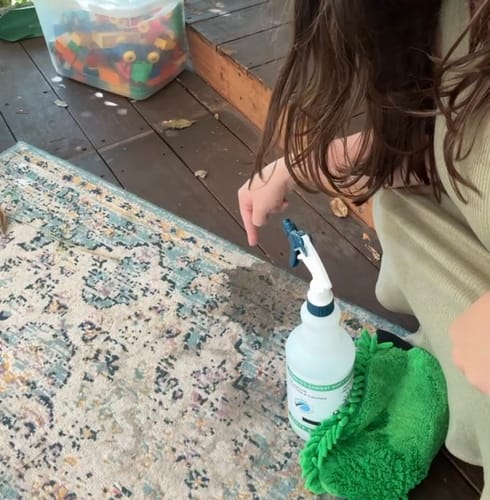 Customer photo review of Green Mitt Kit