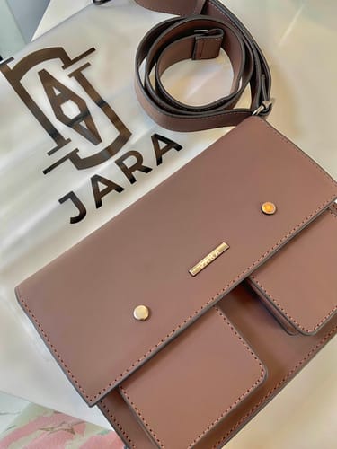 Customer photo review of Monaco Messenger Flap Bag