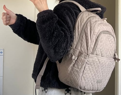 Customer photo review of The Wanderland Bonchemin 15.6 Inch Campus Backpack