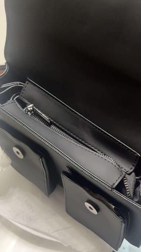Customer photo review of Monaco Messenger Flap Bag