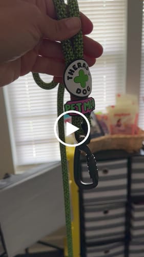 Customer video review of Therapy Dog Jiby Dog Charm