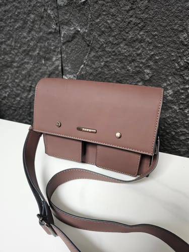 Customer photo review of Monaco Messenger Flap Bag