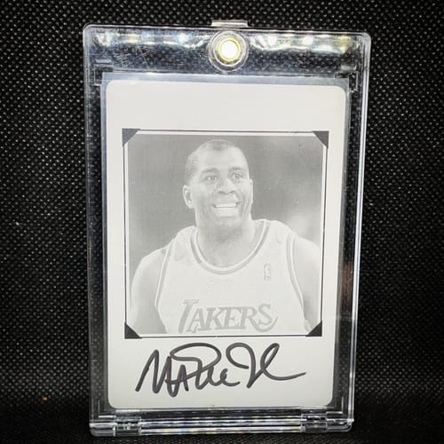 Customer photo review of Magic Johnson Autograph Signing
