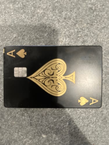 Customer photo review of Ace of Spades Card