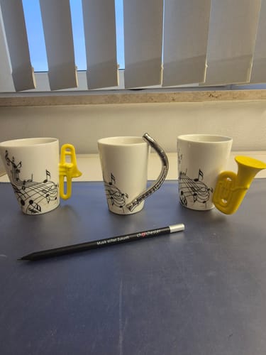 Customer photo review of Originelle Tasse – Querflöte