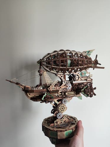 Customer photo review of Vapor Trek 3D Wooden Puzzle