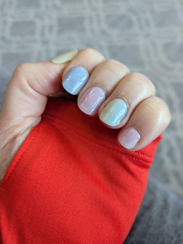 Customer photo review of Almond Cuticle Oil