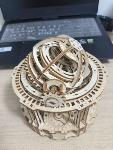 Customer photo review of Spherical Tourbillon Chronograph 3D Wooden Puzzle