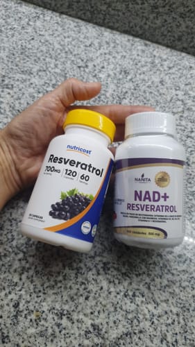 Customer photo review of NAD+ RESVERATROL 100 CÁPSULAS 500MG | Longevidad, memoria, salud general.