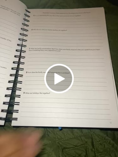 Customer video review of 2025 Dreambook & Planner