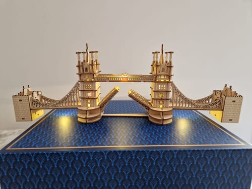 Customer photo review of Le Tower bridge - La Maquette en Bois®