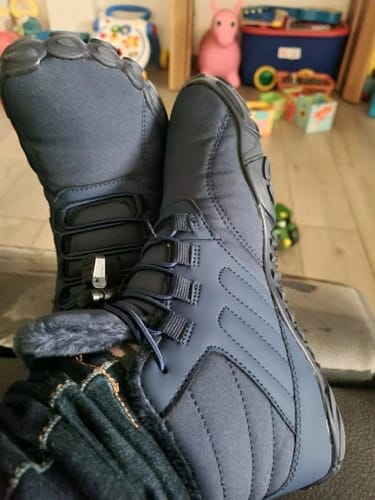 Customer photo review of Winter Barfußschuhe