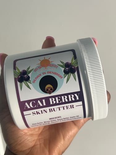 Customer photo review of Acai Skin Butter