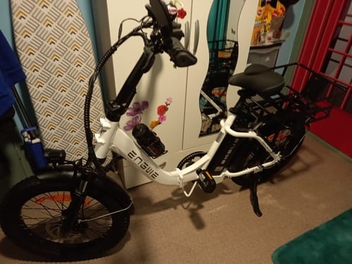 Customer photo review of Engwe L20 SE 250W 20" Foldable Electric Bike 561Wh Trekking Bike Step-through E-bike 36V 15.6Ah Battery