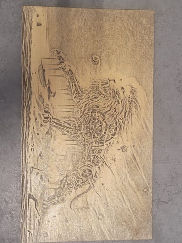 Customer photo review of AtomStack A70 Max Laser Cutter