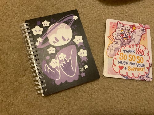 Customer photo review of Planet Person With Star Babies Small Reusable Sticker Book