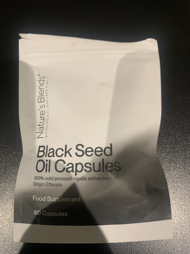 Customer photo review of Black Seed Oil Capsules