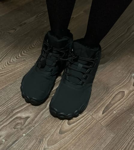 Customer photo review of Winter Barfußschuhe