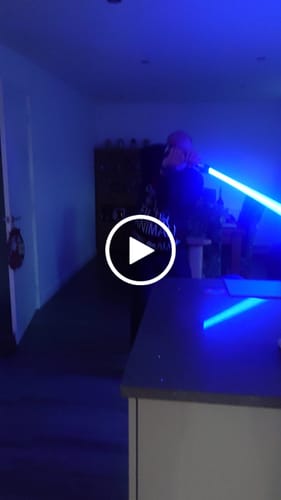 Customer video review of Dark Lord V hero saber