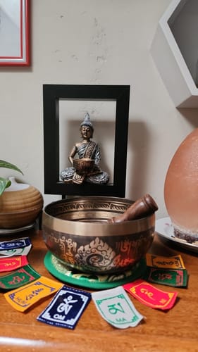 Customer photo review of CUENCO TIBETANO GRABADO (RE# - 14,5 CM)