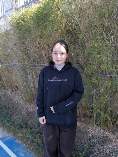 Customer photo review of Cry A Lot Hoodie