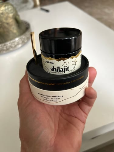 Customer photo review of DROP I: NEPALESE GOLD SHILAJIT