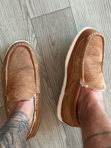 Customer photo review of Men's Sheepskin Shipley Shoe