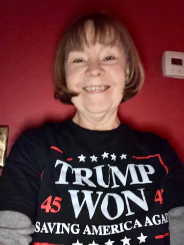 Customer photo review of Trump Won 2024 T-Shirt