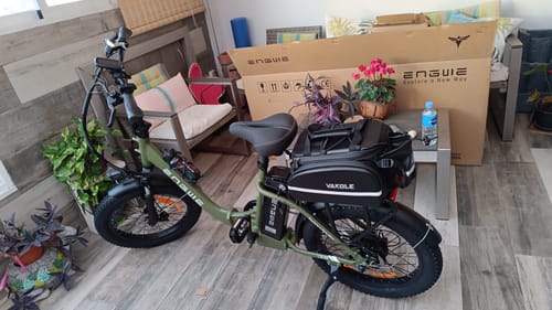Customer photo review of Bike Accessories Combo