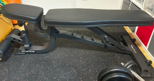 Customer photo review of B2 | Situp Hantelbank Fußgriff