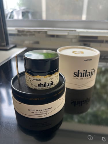 Customer photo review of DROP I: NEPALESE GOLD SHILAJIT