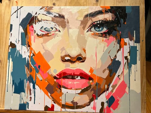 Customer photo review of Abstract Woman No 2