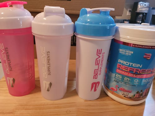 Customer photo review of Believe Shaker