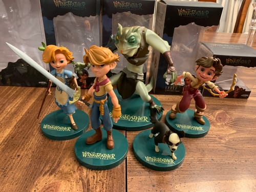 Customer photo review of Wingfeather Collectible Figurines - Tink