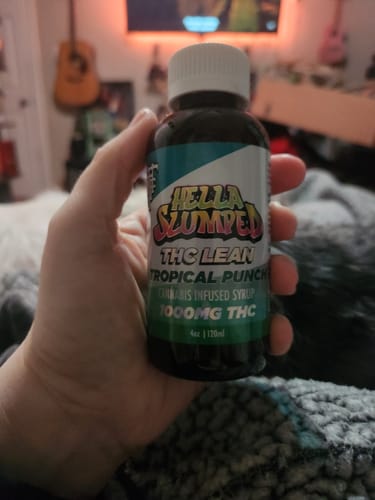 Customer photo review of THC Syrup - Tropical Punch