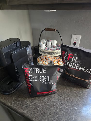 Customer photo review of True Meal Low Carb Meal Replacement