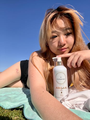 Customer photo review of Organic Shampoo Set