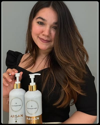 Customer photo review of Organic Shampoo Set