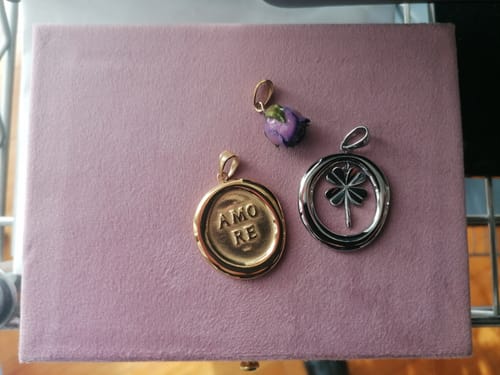 Customer photo review of Ciondolo "Tenerezza infinita"