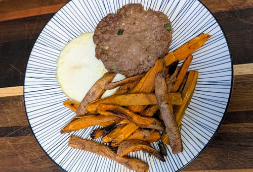 Customer photo review of Bison Breakfast