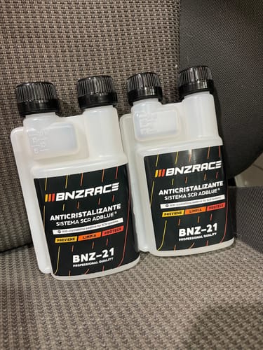 Customer photo review of Pack Doble Acción. BNZ-21 Limpiador y Preventor Anticristalizante AdBlue.
