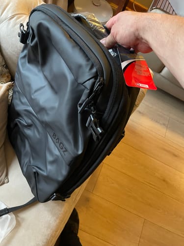 Customer photo review of MOCHILA AIRBAGZ BLACK