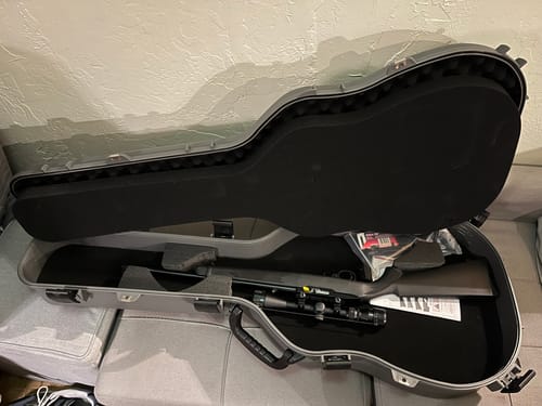 Customer photo review of Tactical Discreet Guitar Case