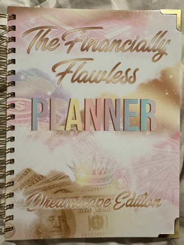 Customer photo review of The Black Financially Flawless Planner
