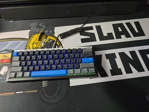 Customer photo review of IQUNIX EZ60/EZ63 Magnetic Switch Gaming HE Keyboard