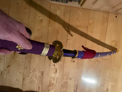 Customer photo review of Enma Zoro Katana