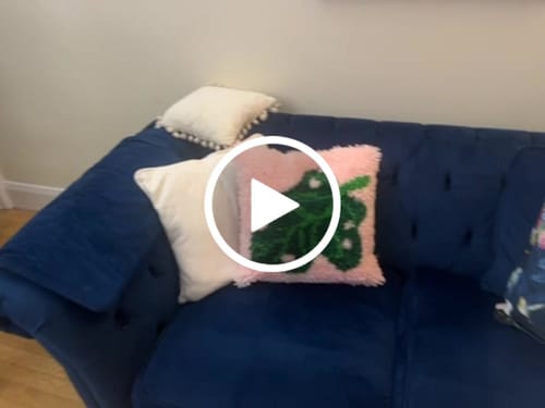Customer video review of Lush ‘n’ Leafy Latch Hook Cushion Kit