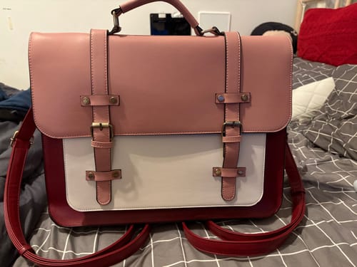 Customer photo review of Sombre Vintage Briefcase